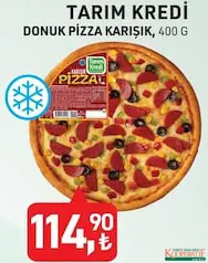 TARIM KREDİ DONUK PİZZA KARIŞIK 400 G TARIM KREDİ DONUK PİZZA KARIŞIK 400 G